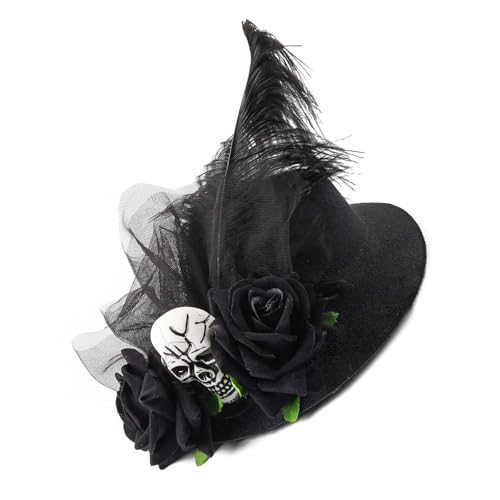 Verstellbare Haarspange Hexenhut Haarspangen Bequeme Cosplay Haarspange Seitenklammer Für Halloween Kostümpartys von YiQinzcxg