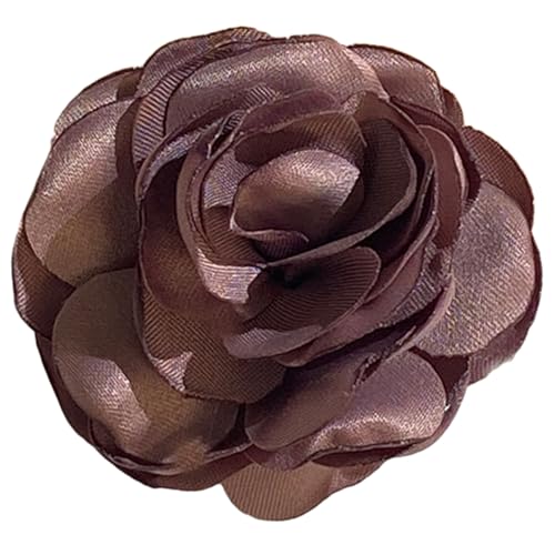 Vintage Anstecknadel, mehrere Farben, Haarspange, Damen-Brosche, Schmuck, französische Brosche, Haarspange, elegante Kragen-Blumen-Brosche von YiQinzcxg