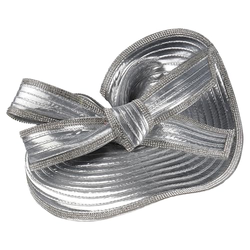 Vintage Strassstones Bowknot Fascinator Stirnband Pferderennen Kopfbedeckung Für Cocktails Teaparty Kopfstück von YiQinzcxg