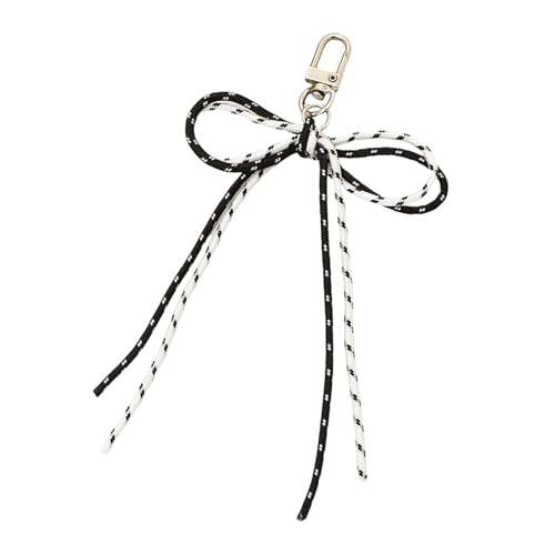 YiQinzcxg Aufsichtsfängeln Nylon Schmetterlingsbögen Charme Zartes Hängende Dekoration Keyring Geldbeutel Accessoire Für Taschen Und Brieftaschen Delicate Anhänger von YiQinzcxg
