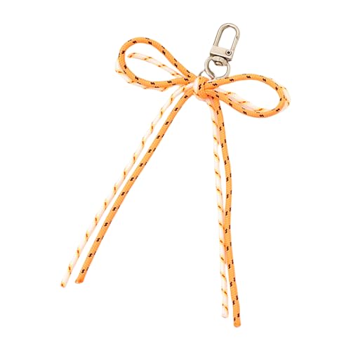 YiQinzcxg Aufsichtsfängeln Nylon Schmetterlingsbögen Charme Zartes Hängende Dekoration Keyring Geldbeutel Accessoire Für Taschen Und Brieftaschen Delicate Anhänger von YiQinzcxg