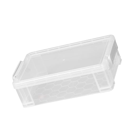 YiQinzcxg Bleistiftkoffer Mit Großer Kapazität Mit Staubsicherem Deckel Clear Pen Stiftspeicherbox Farbige Bleistift Organisatoren Tragbare Stiftorganisatoren von YiQinzcxg