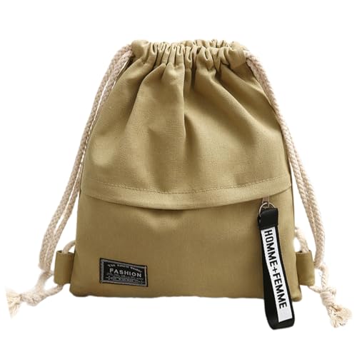 YiQinzcxg Funktionaler Leinwand Rucksack Mit Einfacher Kordelzug Zugang Zu Schultasche Mit Großer Kapazität Casual Rucksack Für School Tasche Für Studenten YiQinzcxg Funktionaler Leinwand Rucksack Mit Einfacher Kordelzug Zugang Zu Schultasche Mit Großer Kapazität Casual Rucksack Für School Tasche Für Studenten von YiQinzcxg