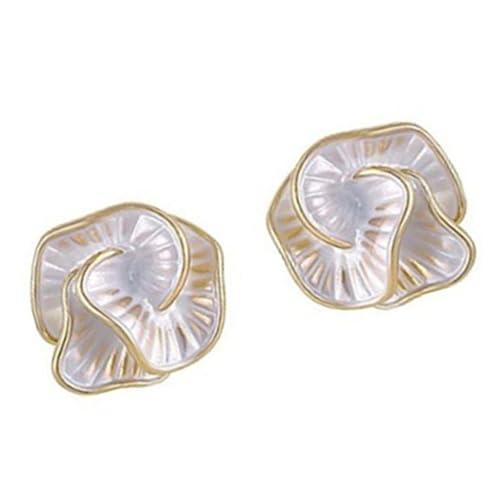 YiQinzcxg Handgefertigte Frauen Weiße Kamelien Ohrringe Temperament Blumencharm Ohrstolzen Accessoire Stylish Alloy Jewelry Accessoire YiQinzcxg Handgefertigte Frauen Weiße Kamelien Ohrringe Temperament Blumencharm Ohrstolzen Accessoire Stylish Alloy Jewelry Accessoire von YiQinzcxg