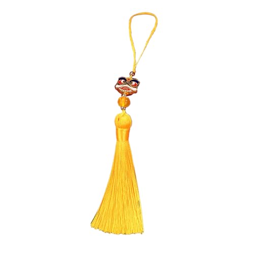 YiQinzcxg Mehrzweck Handgefertigtes Han Fu Accessoire Mit Luck Lions Tassels Accessoire Für Festivals Und Tägliche Freizeitkleidung von YiQinzcxg