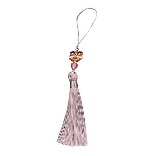 YiQinzcxg Mehrzweck Handgefertigtes Han Fu Accessoire Mit Luck Lions Tassels Accessoire Für Festivals Und Tägliche Freizeitkleidung von YiQinzcxg
