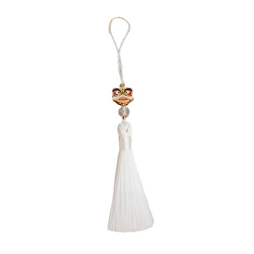 YiQinzcxg Mehrzweck Handgefertigtes Han Fu Accessoire Mit Luck Lions Tassels Accessoire Für Festivals Und Tägliche Freizeitkleidung von YiQinzcxg