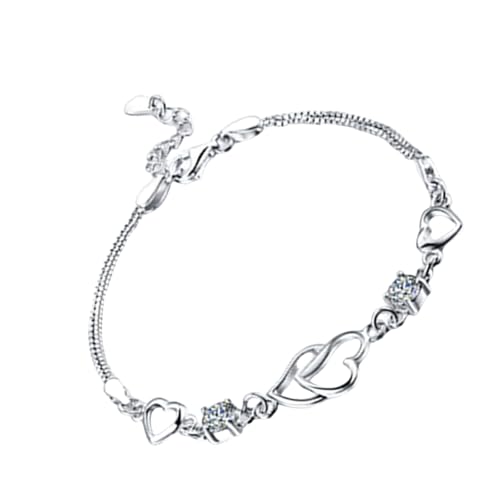 YiQinzcxg Mode Herz Pendell Armband Mode Handgelenk Schmuck Elegante Handgelenke Perfekt Für Jugendliches Paar Oder Enger Freund von YiQinzcxg