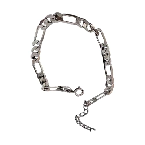 YiQinzcxg Mode Männer Armband Hohlkette Armband Stylish Kette Armreifen Legierungstextur Geeignet Für Modeliebhaber Anwesend von YiQinzcxg