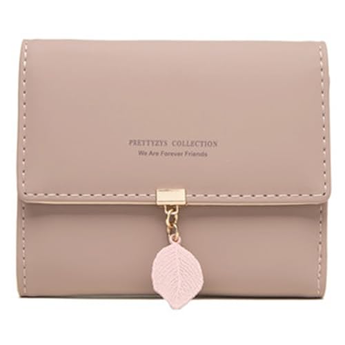 YiQinzcxg Multi Slot PU Brieftasche Für Frauen Girl ID Karten Kupplung Tasche Triufold Kreditkartenhalter Münze Geldbörse Kurztyp Brieftasche Tragbarer Stilvoller Geld Organizer von YiQinzcxg