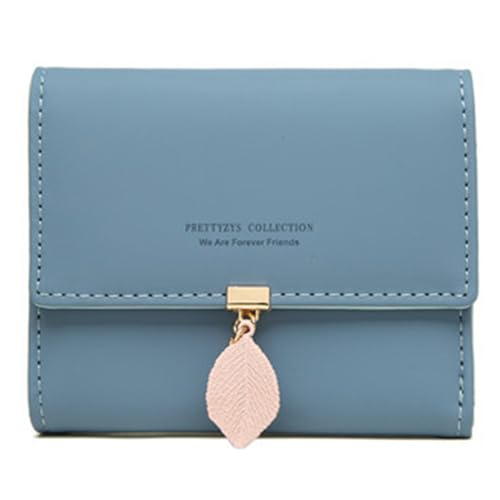 YiQinzcxg Multi Slot PU Brieftasche Für Frauen Girl ID Karten Kupplung Tasche Triufold Kreditkartenhalter Münze Geldbörse Kurztyp Brieftasche Tragbarer Stilvoller Geld Organizer von YiQinzcxg