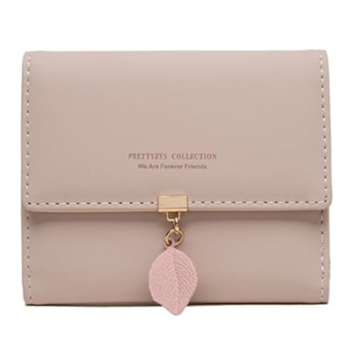 YiQinzcxg Multi Slot PU Brieftasche Für Frauen Girl ID Karten Kupplung Tasche Triufold Kreditkartenhalter Münze Geldbörse Kurztyp Brieftasche Tragbarer Stilvoller Geld Organizer von YiQinzcxg