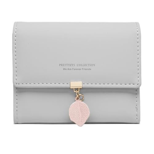 YiQinzcxg Multi Slot PU Brieftasche Für Frauen Girl ID Karten Kupplung Tasche Triufold Kreditkartenhalter Münze Geldbörse Kurztyp Brieftasche Tragbarer Stilvoller Geld Organizer von YiQinzcxg