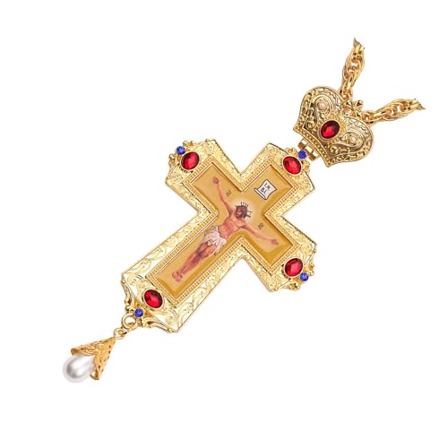 YiQinzcxg Polierte Robuste Legierung Kreuzt Halskettenanhänger Vielseitige Modeaccessoire Für Männer Und Frauen Täglich Casual Wear Stylish Designs von YiQinzcxg