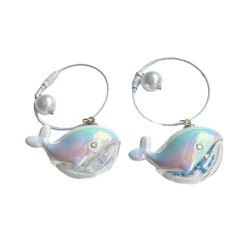YiQinzcxg Set Von 2 Walformschlüsselketten Fischform Schlüsselzubehör Acryltextur Für Schüler Und Modeliebhaber Geeignet von YiQinzcxg