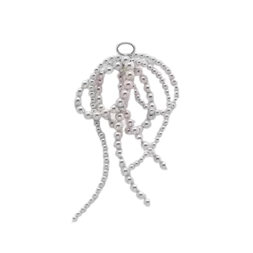 YiQinzcxg Stilvolle Bowknot Schuhschnalle Perlenbögen Geformte Schuhclip Vorräte Für Schlüsselbund Ohrringe Halshälfte Schmuck Making Werkzeug Frauen Schlüsselbund von YiQinzcxg