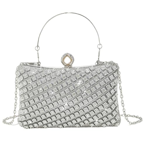 YiQinzcxg Strassstation Abendtasche Für Frauen Eleganter Clutch Geldbeutel Abend Handtasche Clutch Bag Kette Gurt Hochzeitsbalken Damen Rasshilfe Kettenband Handtasche YiQinzcxg Strassstation Abendtasche Für Frauen Eleganter Clutch Geldbeutel Abend Handtasche Clutch Bag Kette Gurt Hochzeitsbalken Damen Rasshilfe Kettenband Handtasche von YiQinzcxg