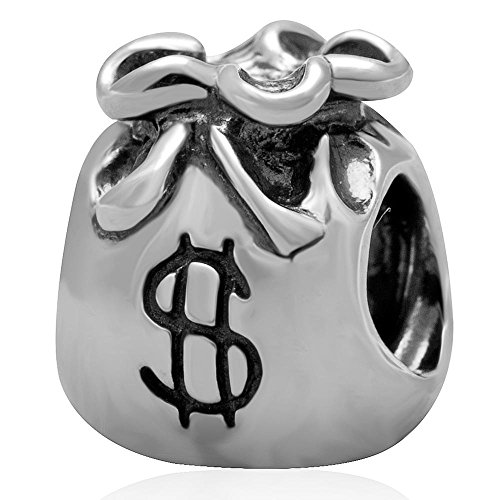 Dollar Pocket Money Tasche Charms 925 Sterling Silber Geburtstag Charm für Pandora-Charms Armband Dollar Pocket Money Tasche Charms 925 Sterling Silber Geburtstag Charm für Pandora-Charms Armband von YiRong Jewelry