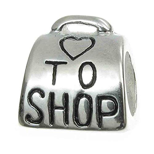 To Shop Charm 925 Sterling Silber Koffer Charme Bag Charm Love Charm für Pandora Charme Armband To Shop Charm 925 Sterling Silber Koffer Charme Bag Charm Love Charm für Pandora Charme Armband von YiRong Jewelry