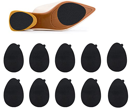 Selbstklebende Anti Rutsch Sohle Pads,High Heels Rutschfeste Aufkleber Anti Slip Pads,Anti Rutsch Sohle Pads Selbstklebend High Heel Pads Selbstklebende Rutschfeste Sohle Schutz,für Männer/Frauen12Pcs von YiXuTag