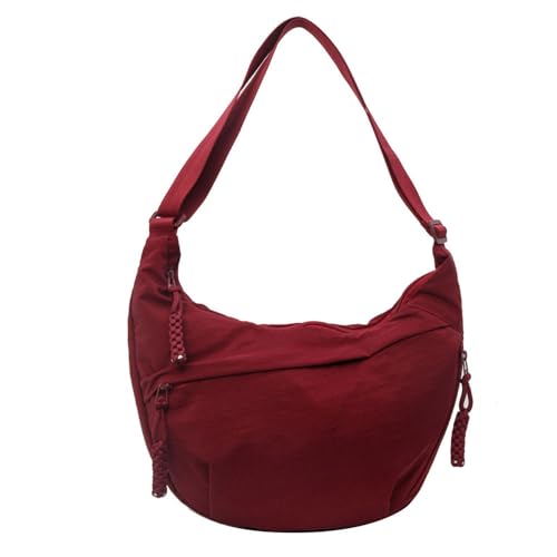 YiYunTE Bandolera Frauen Handtasche Männer Handtasche Kreuz Nylon Handtasche Taillentasche Universität Handtasche Schulter wasserdichte Handtasche Crossbody Handtasche Hobo Handtasche von YiYunTE