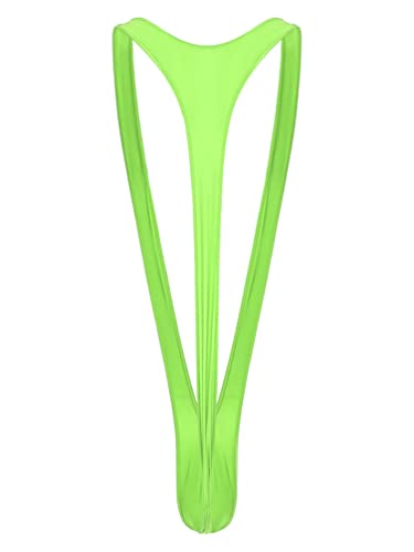YiZYiF Herren Mankini Sexy Ouvert Nylon String Body V-Form Micro Slip Thong High Cut Erotische Unterwäsche Reizwäsche Neongrün M YiZYiF Herren Mankini Sexy Ouvert Nylon String Body V-Form Micro Slip Thong High Cut Erotische Unterwäsche Reizwäsche Neongrün M von YiZYiF