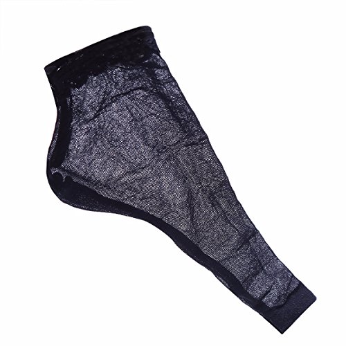 YiZYiF Transparent Männer G-String Öffnen Penishülle Körperstrümpfe Herren String Tanga Unterhose Lingerie Reizwäsche Herrenstrings Schwarz öffnen One Size von YiZYiF