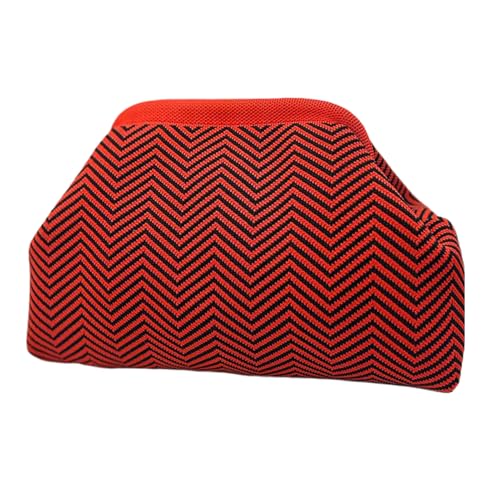 Yianyal Häkel Clutch Handtaschen Für Frauen, Knödeltasche, Leichte Clutch Geldbörse Für Abend Freizeit Hochzeit Reiseaccessoire von Yianyal