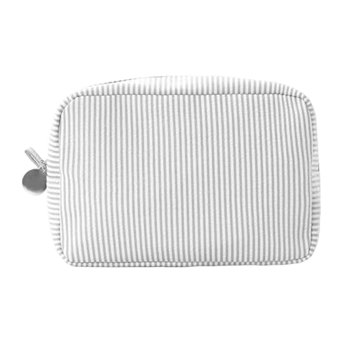 Yianyal Makeup Bag Organizer,Große Tragbare Kosmetiktasche Mit Reißverschluss - Ästhetisches Design Reise Necessaire Mit Reißverschluss Für Outdoor Camping Schule von Yianyal