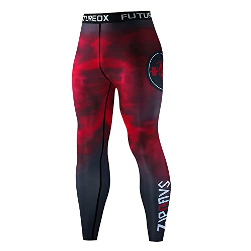 Yiartion Herren Kompressionshose Sport Leggings Jogginghose Schnell Trocknend Atmungsaktiv Leicht Sport Running Lang Hose Lange Laufhosen Camouflage Fitness Jogginghose Berglauf Hose Offroad-Laufen von Yiartion