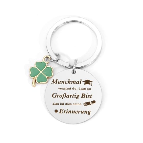 Abitur Geschenke,Abschiedsgeschenk Kollegen Kleinigkeit,Abschiedsgeschenk Erzieherin,Abschiedsgeschenk Lehrerin,Abschiedsgeschenk Freundin,Prüfung Geschenk,Motivationsgeschenke SchlüSselanhänger von Yicadorn