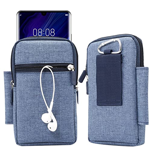 Universal Mini Gürteltasche, Handytasche mit Gürtelclip Herren, Kleine Umhängetasche Schultertasche Vertikale Hüfttasche Bauchtasche Sport Handy Halterung Portemonnaie Handytasche mit Gürtelschlaufe von Yicheng Technology Ltd.