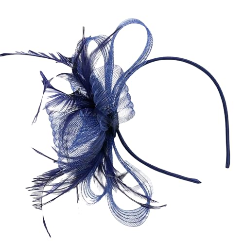 Yidueace Damen Fascinators | Retro Kopfbedeckung - Kleine Hüte Netzhauben Haarschmuck Täglich Damen Feste Kostümpartys Gesellschaftliche Anlässe Hochzeiten von Yidueace