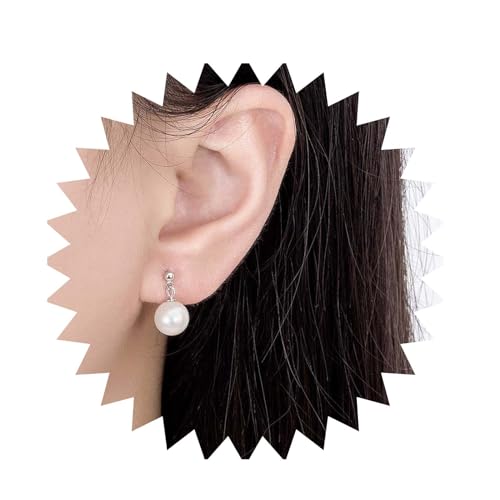 Yienate Boho Perlenohrringe Ohrstecker Vintage Französische Perlen Ohrringe Minimalistisch Winzige Perle Tropfen Ohrringe Hochzeit Perlenohrringe Schmuck Für Frauen Und Mädchen von Yienate