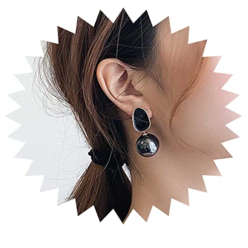 Yienate Vintage Schwarze Perle Ohrringe Ohrstecker Exquisite Perle Kugel Baumeln Ohrringe Braut Perle Kugel Ohrringe Prom Ohrring Schmuck Geschenk Für Frauen Mädchen Yienate Vintage Schwarze Perle Ohrringe Ohrstecker Exquisite Perle Kugel Baumeln Ohrringe Braut Perle Kugel Ohrringe Prom Ohrring Schmuck Geschenk Für Frauen Mädchen von Yienate