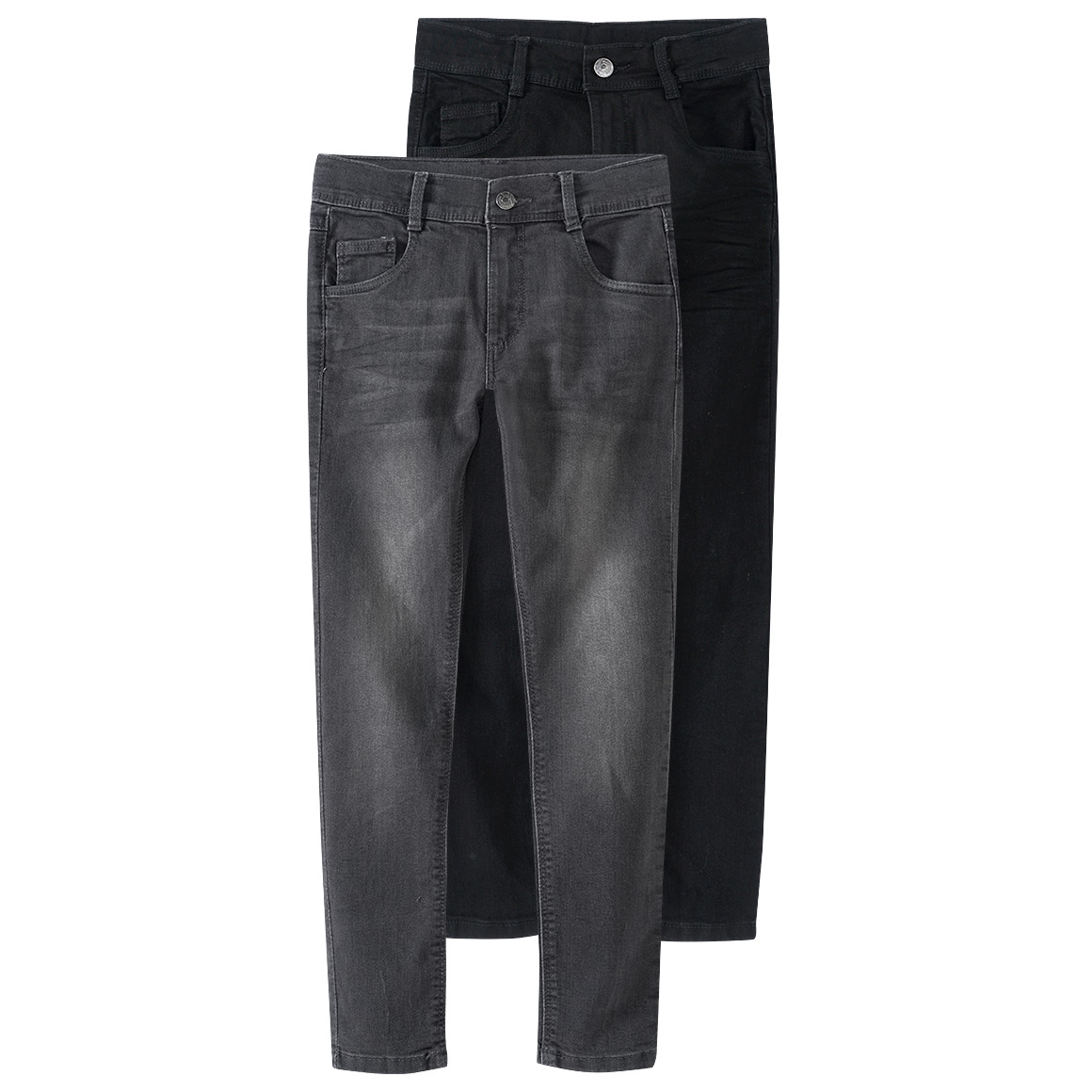 2 Jungen Skinny-Jeans im 5-Pocket-Style 2 Jungen Skinny-Jeans im 5-Pocket-Style von Yigga