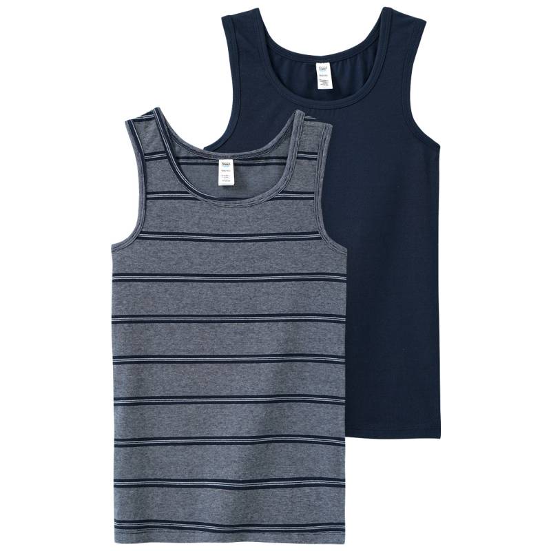 2 Jungen Unterhemden in verschiedenen Dessins von Yigga