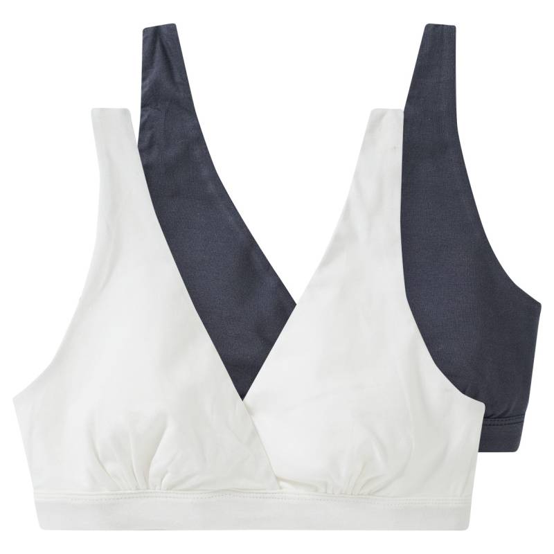 2 Mädchen Bustiers mit Bio-Baumwolle von Yigga