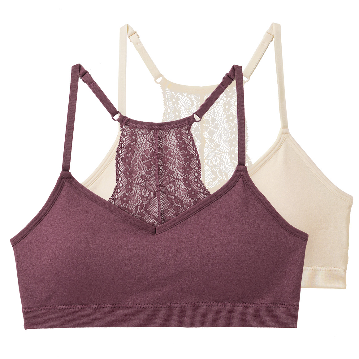 2 Mädchen Bustiers mit Spitze von Yigga