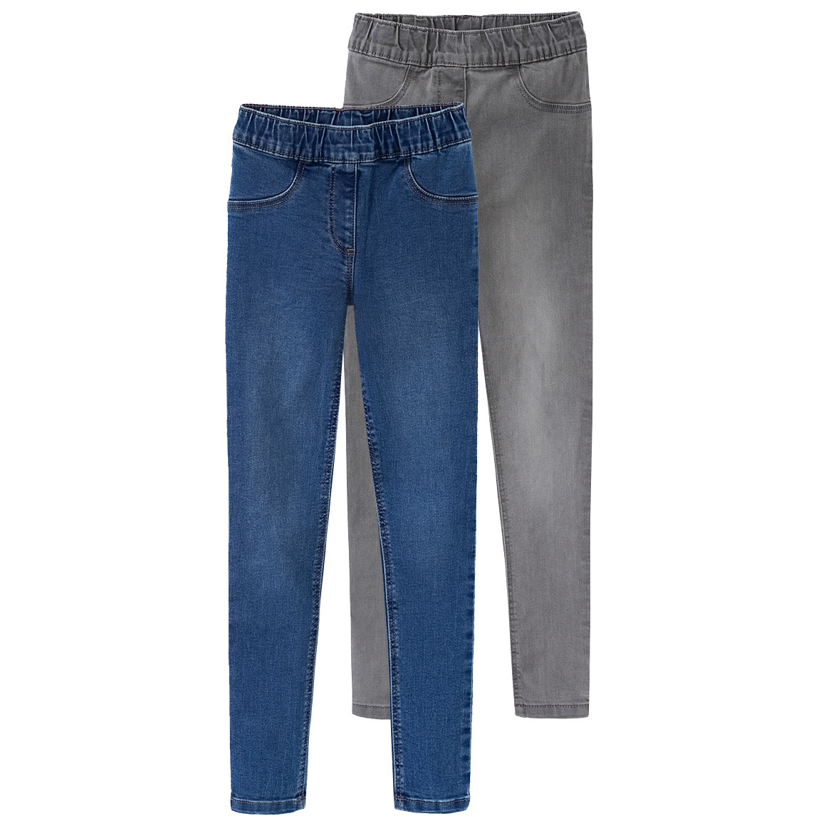 2 Mädchen Jeggings mit Stretch-Bund 2 Mädchen Jeggings mit Stretch-Bund von Yigga