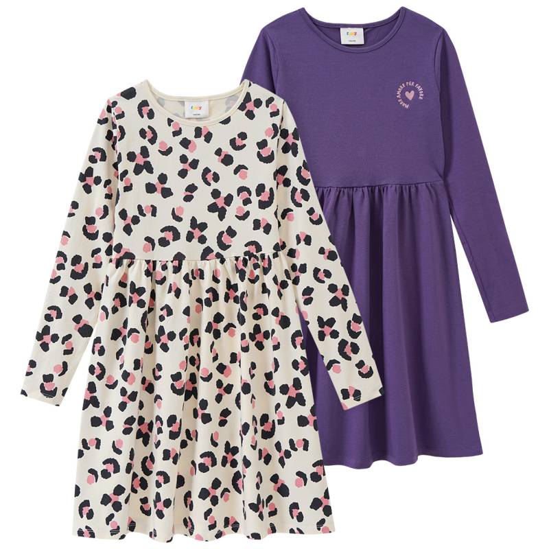 2 Mädchen Kleider in verschiedenen Dessins von Yigga