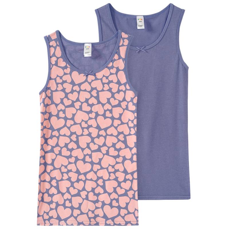 2 Mädchen Unterhemden im Set von Yigga