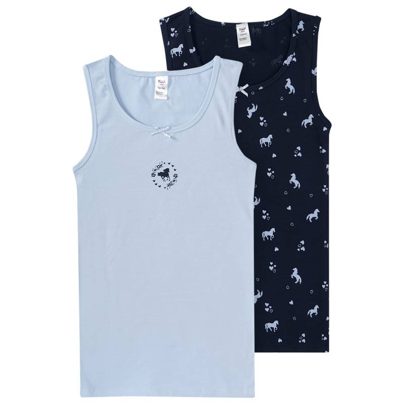 2 Mädchen Unterhemden im Set von Yigga