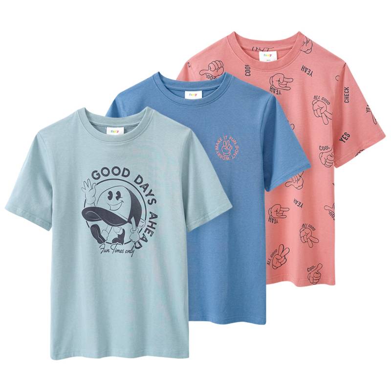 3 Jungen T-Shirts mit Prints von Yigga