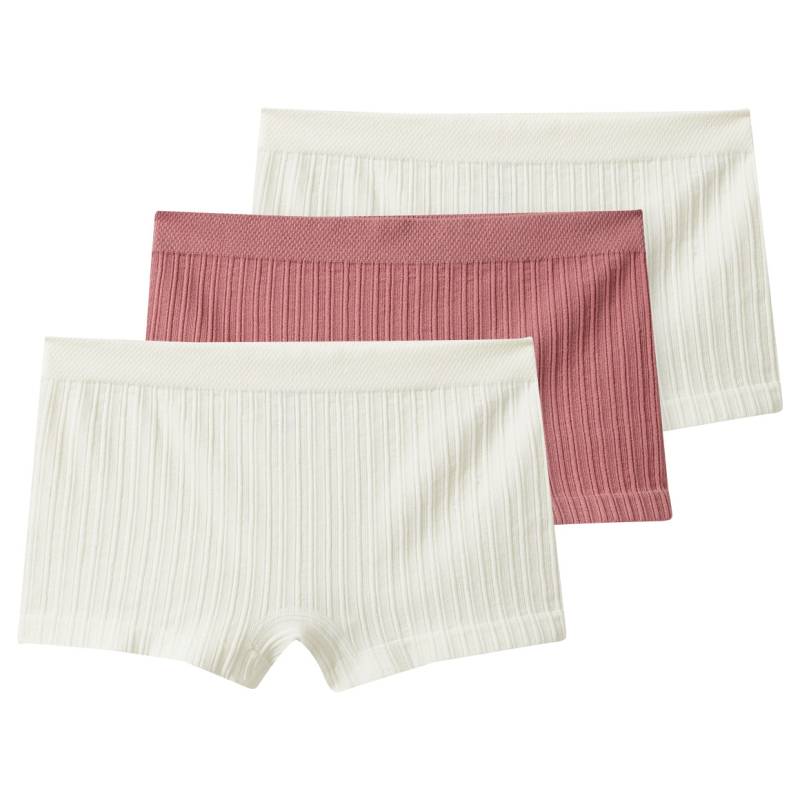 3 Mädchen Pantys mit Rippstruktur von Yigga