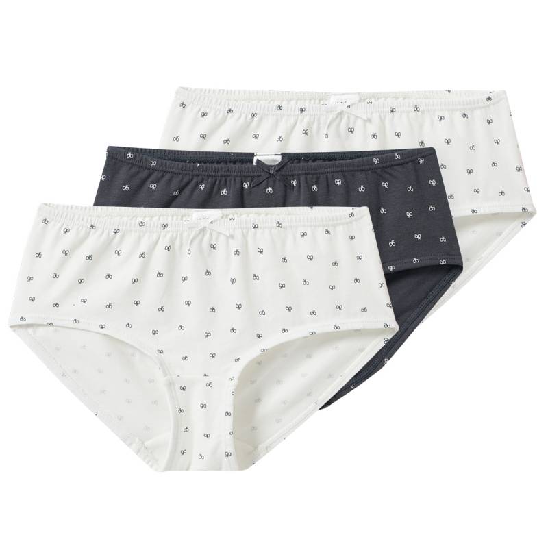 3 Mädchen Pantys mit Schleifen-Allover von Yigga