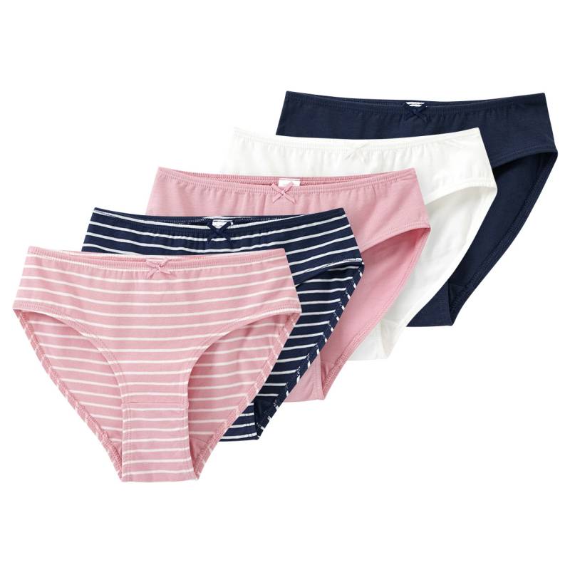 5 Mädchen Slips mit Bio-Baumwolle von Yigga