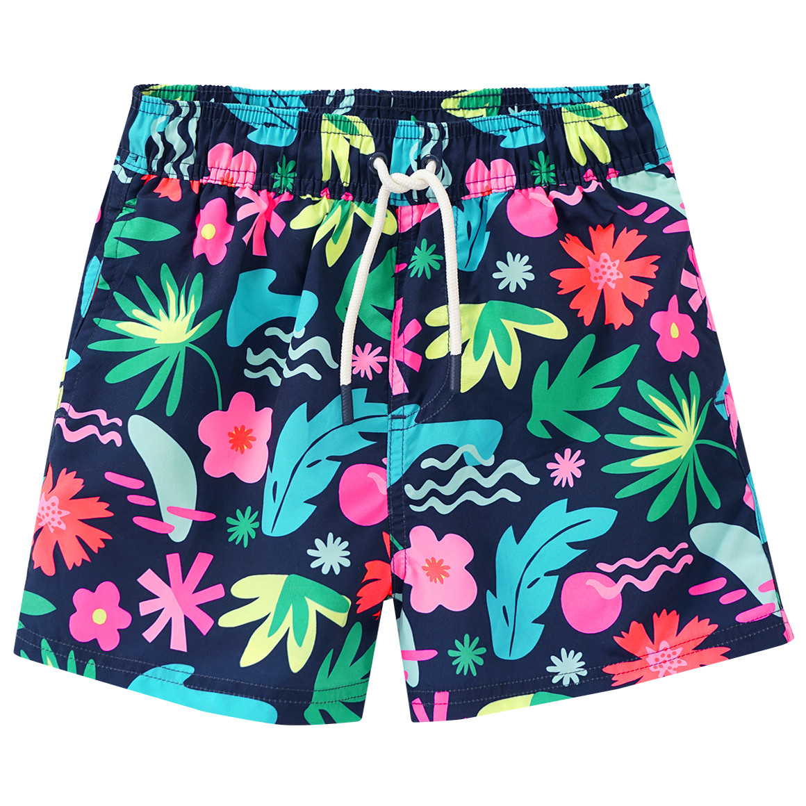 Jungen Badeshorts mit Allover-Print Jungen Badeshorts mit Allover-Print von Yigga