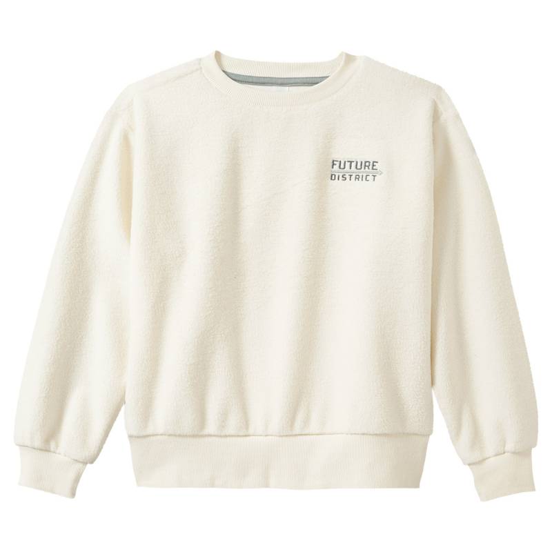 Jungen Fleecepullover mit Stickerei von Yigga