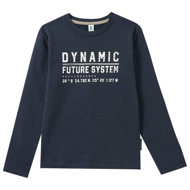 Jungen Langarmshirt mit Message-Print von Yigga